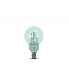 Dimmable E12 Base LED Globe Bulb 3w  Warm White  White